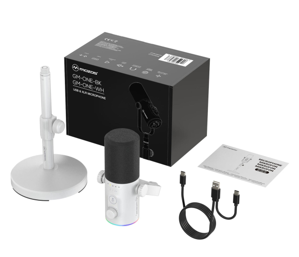 Mozos GM-ONE-WH mikrofon dynamiczny biały - 1515080 - zdjęcie 6